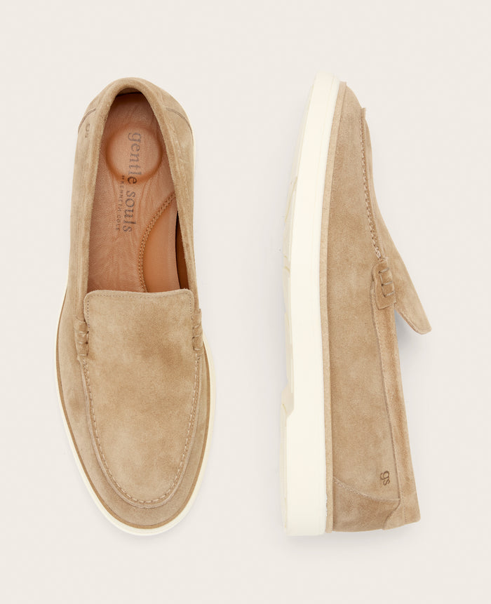 GENTLE SOULS - Azores Suede Loafer