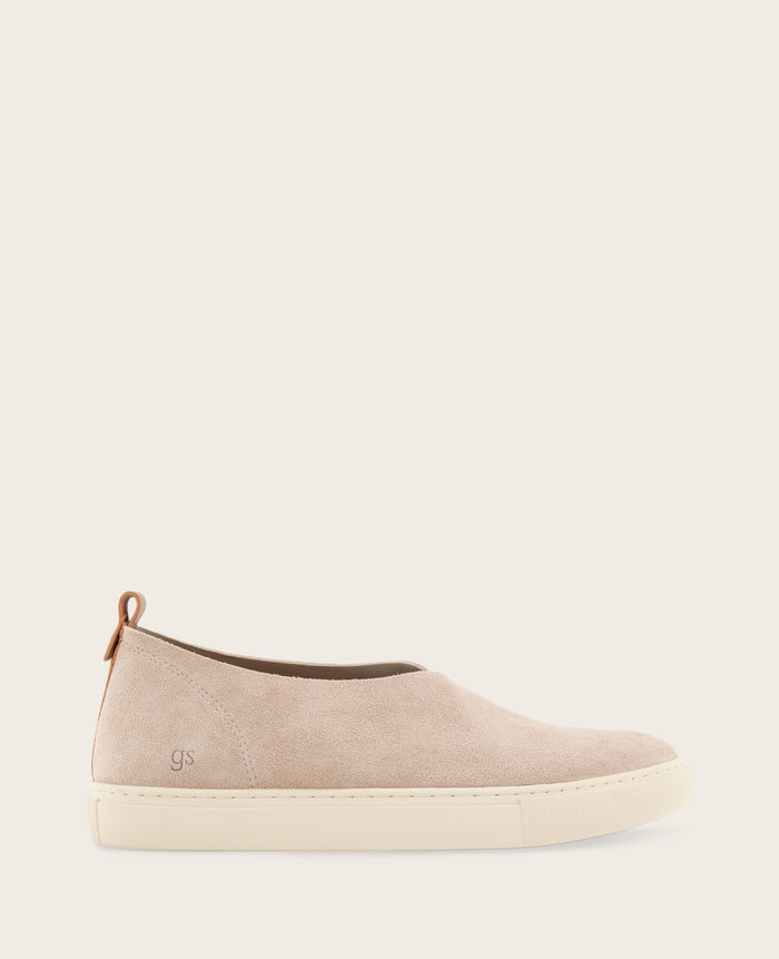 GENTLE SOULS - Cainey Stretch Suede Slip On Sneaker