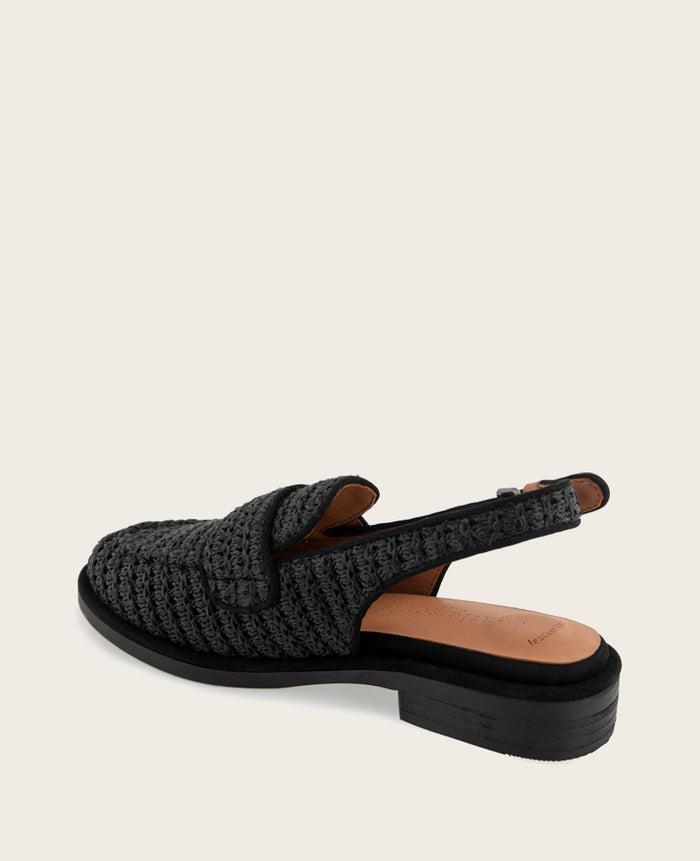GENTLE SOULS - Caleb Raffia Slingback