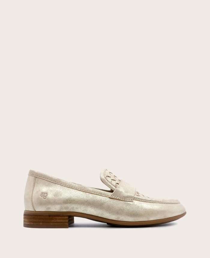 GENTLE SOULS - Crew Woven Metallic Loafer