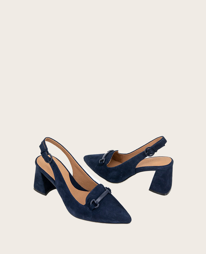 GENTLE SOULS - Dionne Suede Slingback Heel