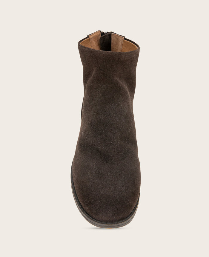 GENTLE SOULS - Emma Suede Zip Bootie
