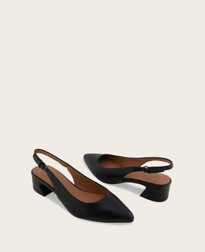 GENTLE SOULS - Georgia Leather Slingback Heel