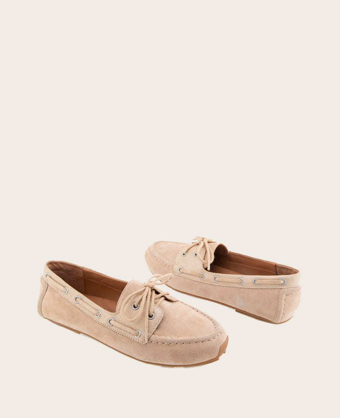 GENTLE SOULS - Marina Suede Boat Shoe