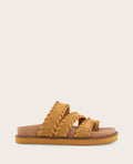 GENTLE SOULS - Niles Suede Whip Stitch band Sandal