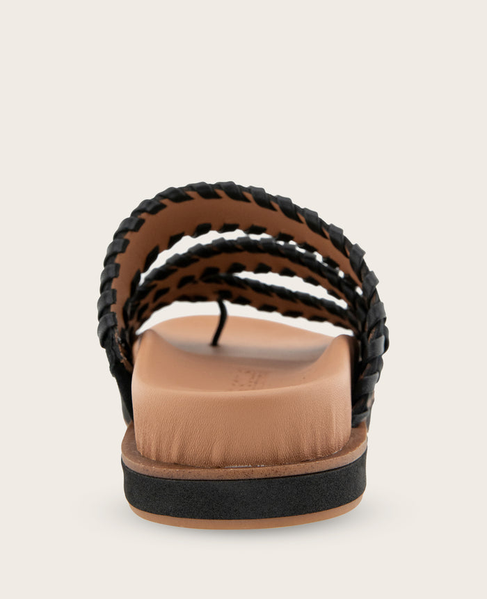 GENTLE SOULS - Niles Suede Whip Stitch band Sandal