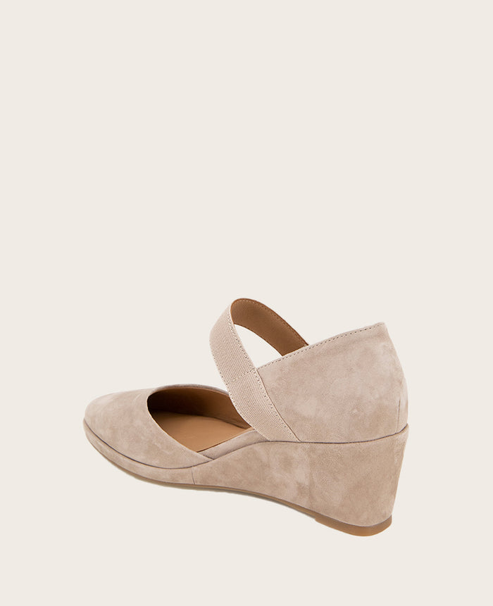 GENTLE SOULS - Oriana Suede Wedge