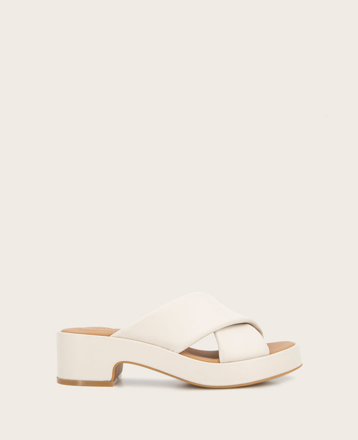 GENTLE SOULS - River Leather X Band Platform Sandal