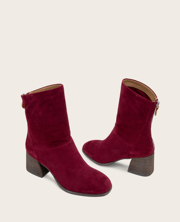 GENTLE SOULS - Saranac Suede Side Zip Boot