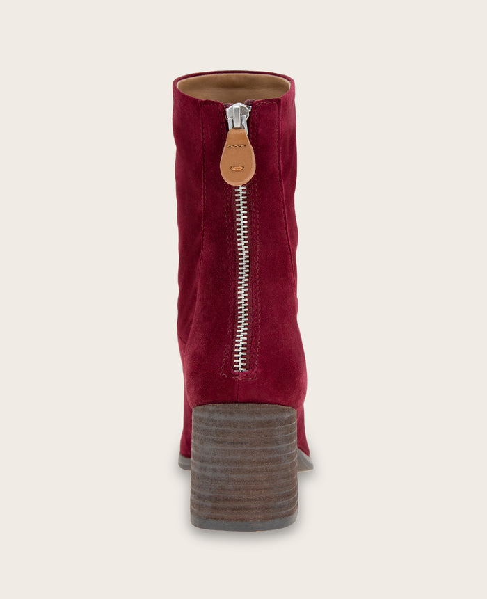GENTLE SOULS - Saranac Suede Side Zip Boot