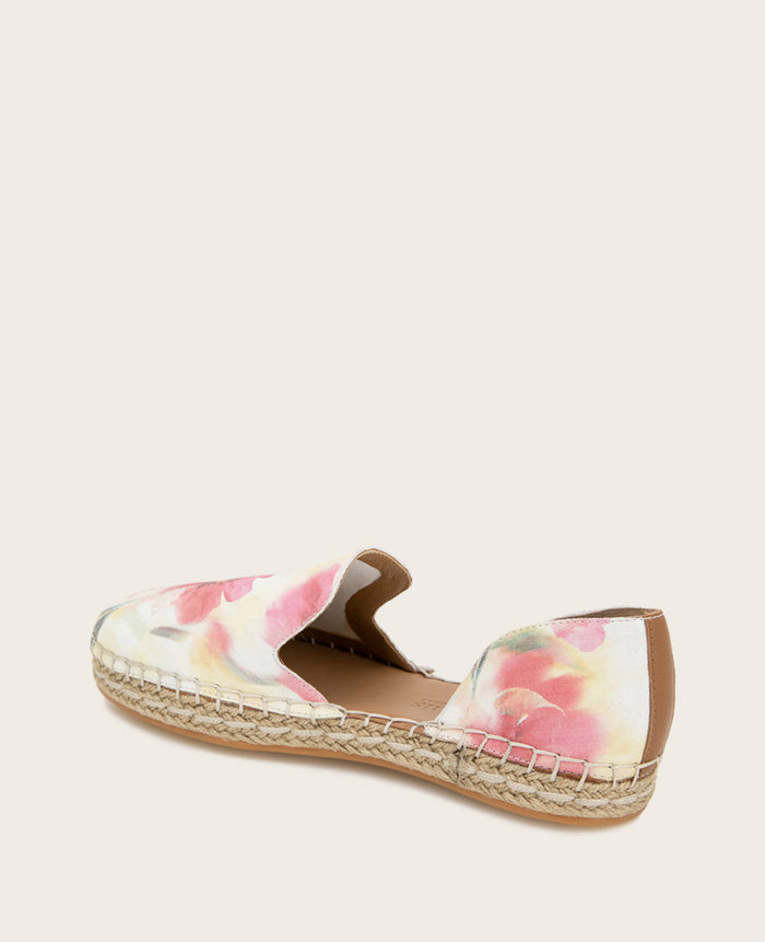 GENTLE SOULS - Seville Suede Floral Espadrille