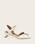 GENTLE SOULS - Sorae Leather Open Toe Heeled Sandal