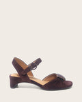 GENTLE SOULS - Sorae Suede Open Toe Heeled Sandal