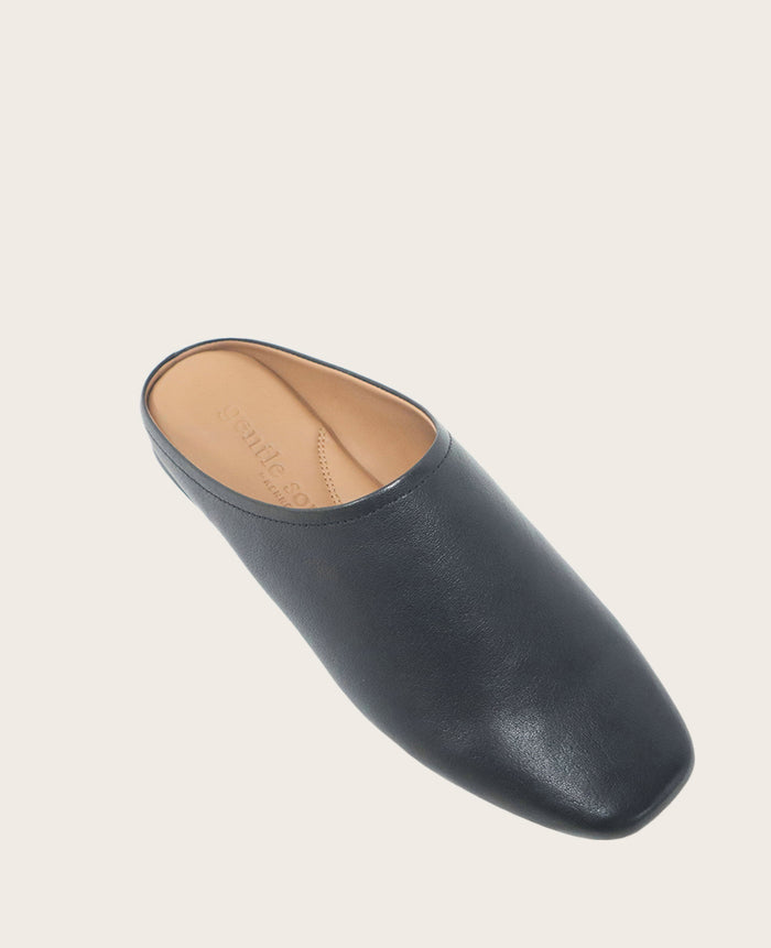 GENTLE SOULS - Wanda Leather Mule Flat