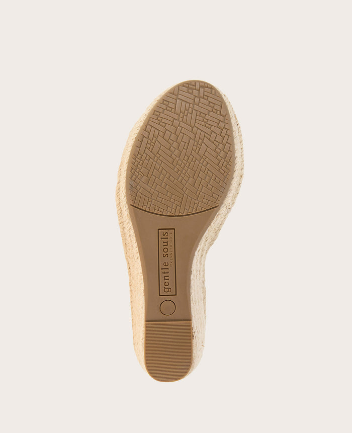GENTLE SOULS- Cody Suede Espadrille Wedge