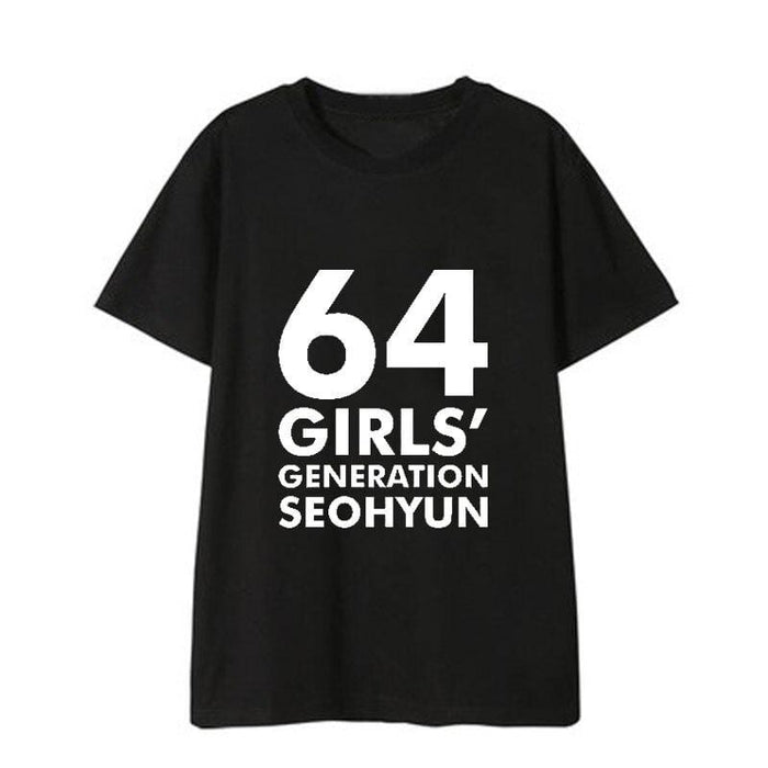 Girls Generation T-Shirt - 10th Anniversary Noir