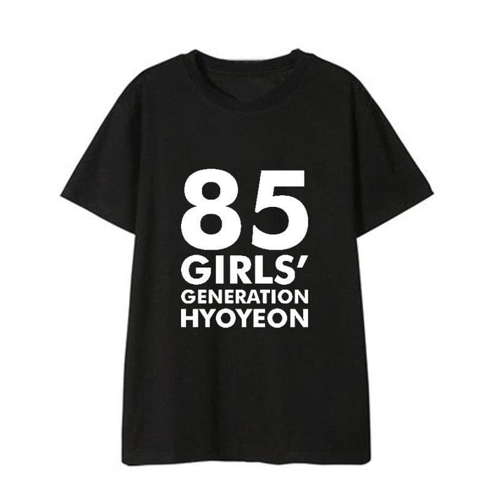 Girls Generation T-Shirt - 10th Anniversary Noir