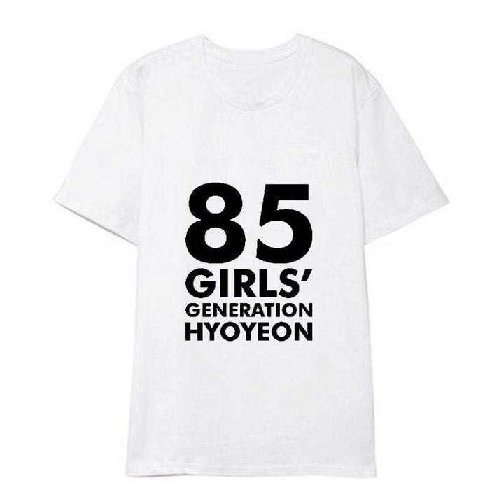 Girls Generation T-Shirt - 10th Anniversary Noir