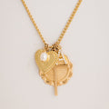 taudrey golden keepsake necklace