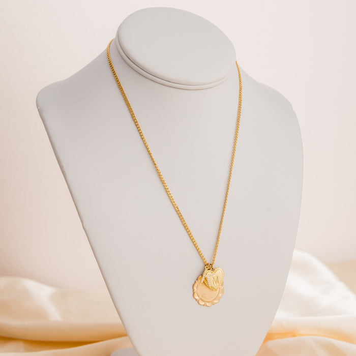 taudrey golden keepsake necklace
