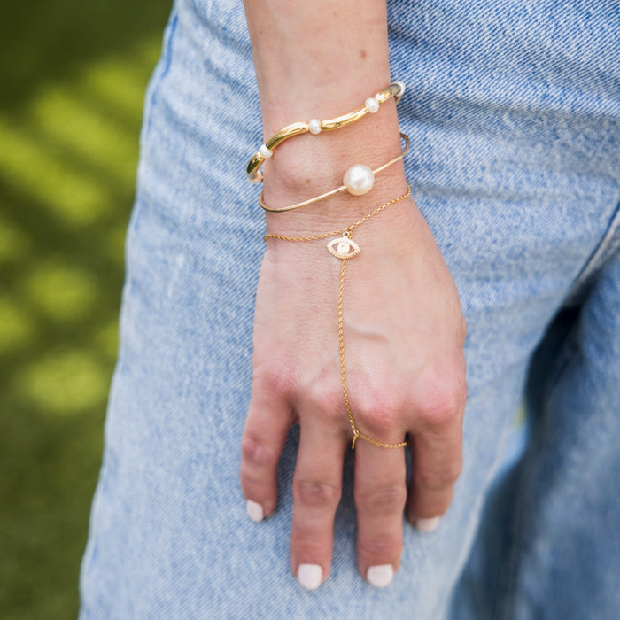 taudrey golden luster bracelet