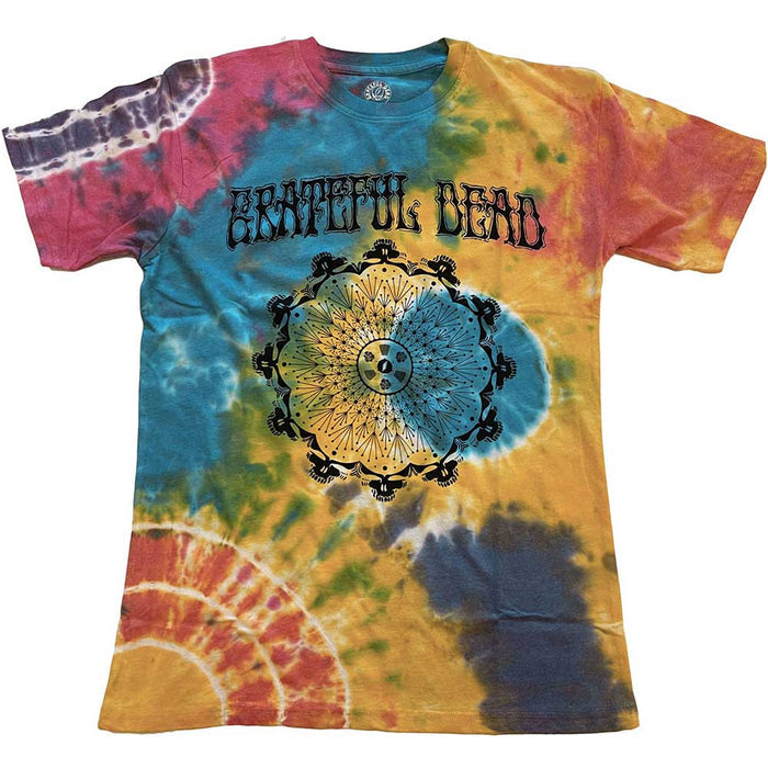 Grateful Dead Unisex T-shirt- May' 77 Vintage (Dip Dye) Rock Off