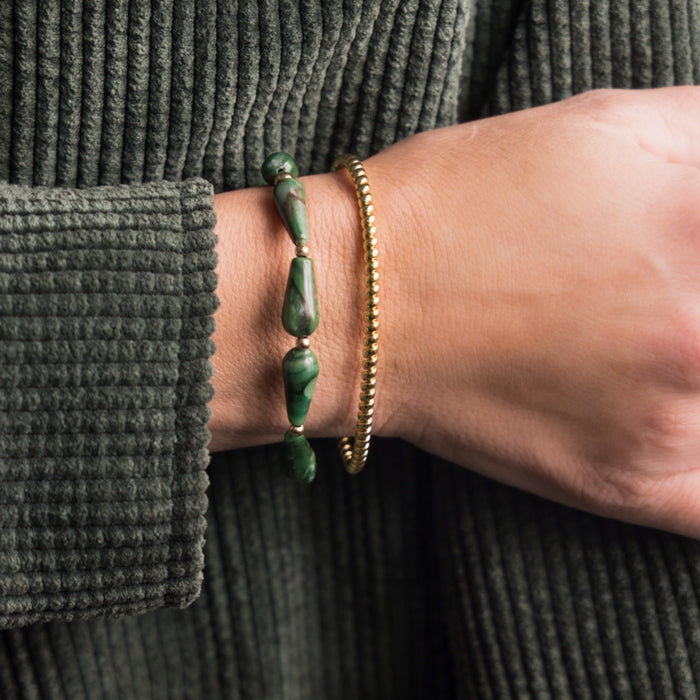taudrey green and serene bracelet set