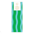 Green Aqua Stripe Tissue Paper