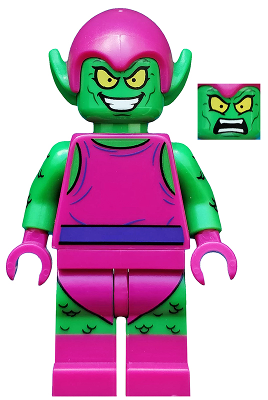 Green Goblin - Bright Green Skin, Magenta Outfit