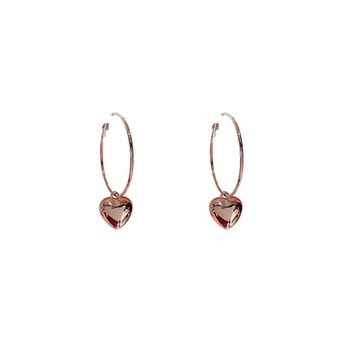 Boucles d'oreilles à coeur - KoreanxWear