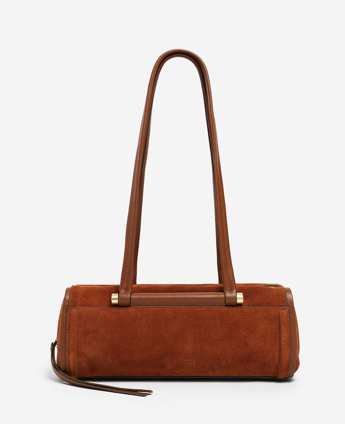Highline East West Suede Shoulder Bag