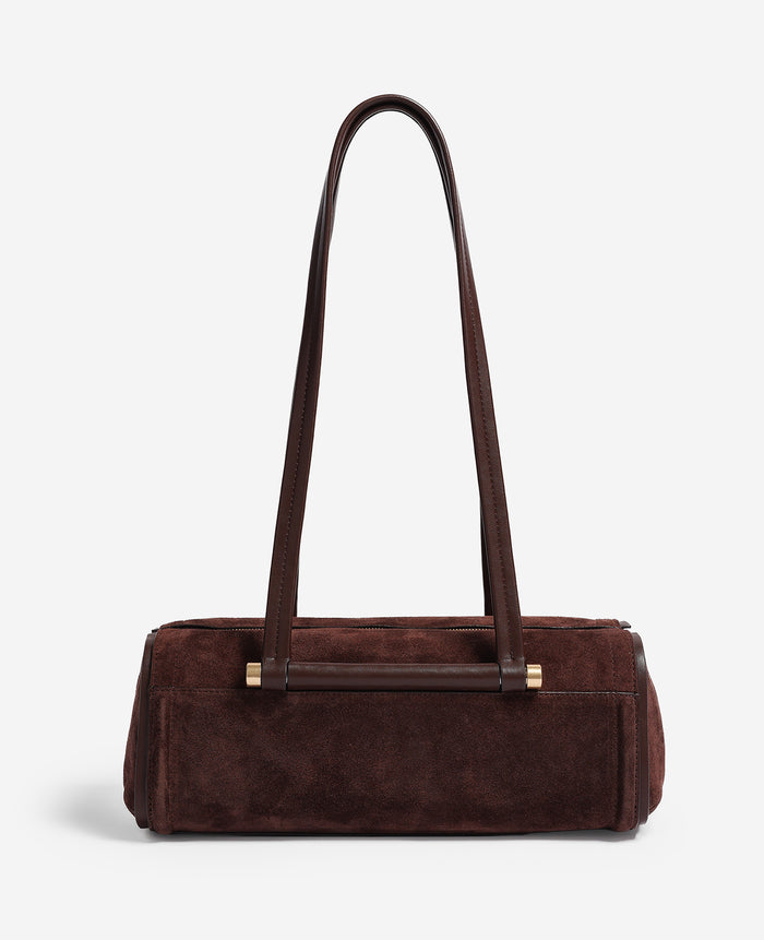 Highline East West Suede Shoulder Bag