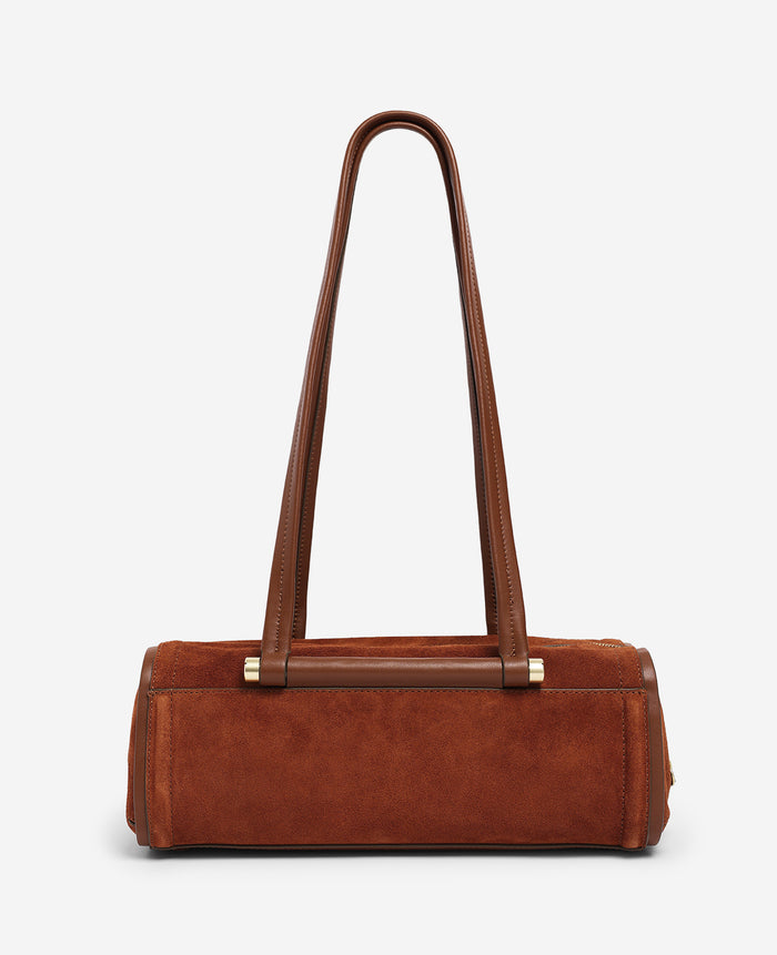 Highline East West Suede Shoulder Bag