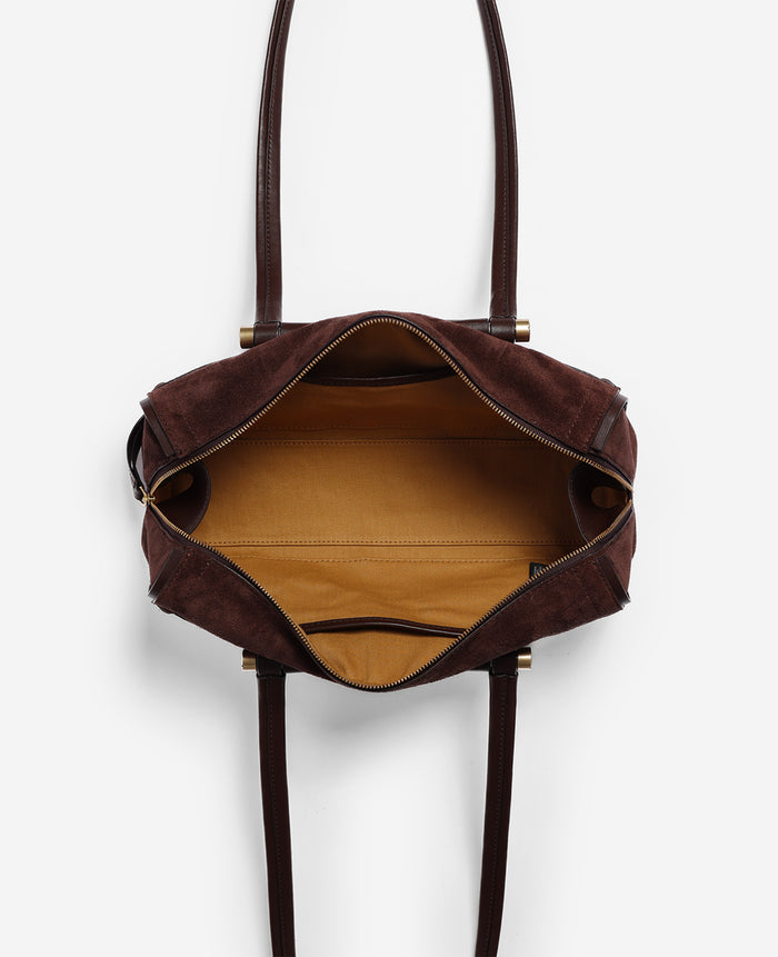 Highline East West Suede Shoulder Bag