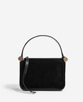 Highline Small Suede Top Handle Bag
