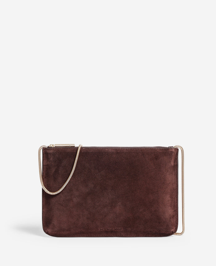 Highline Suede Disco Crossbody Bag