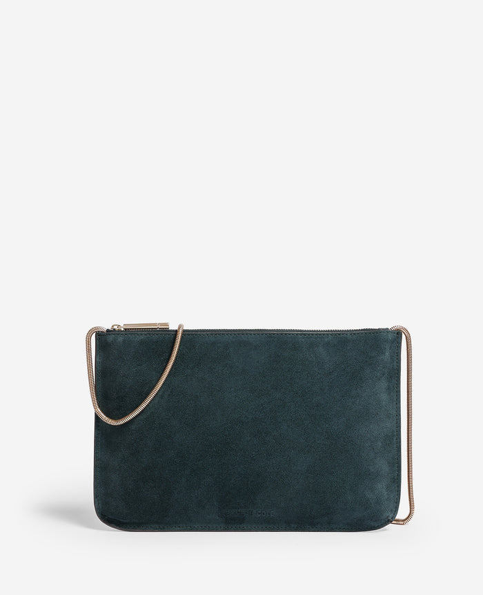 Highline Suede Disco Crossbody Bag