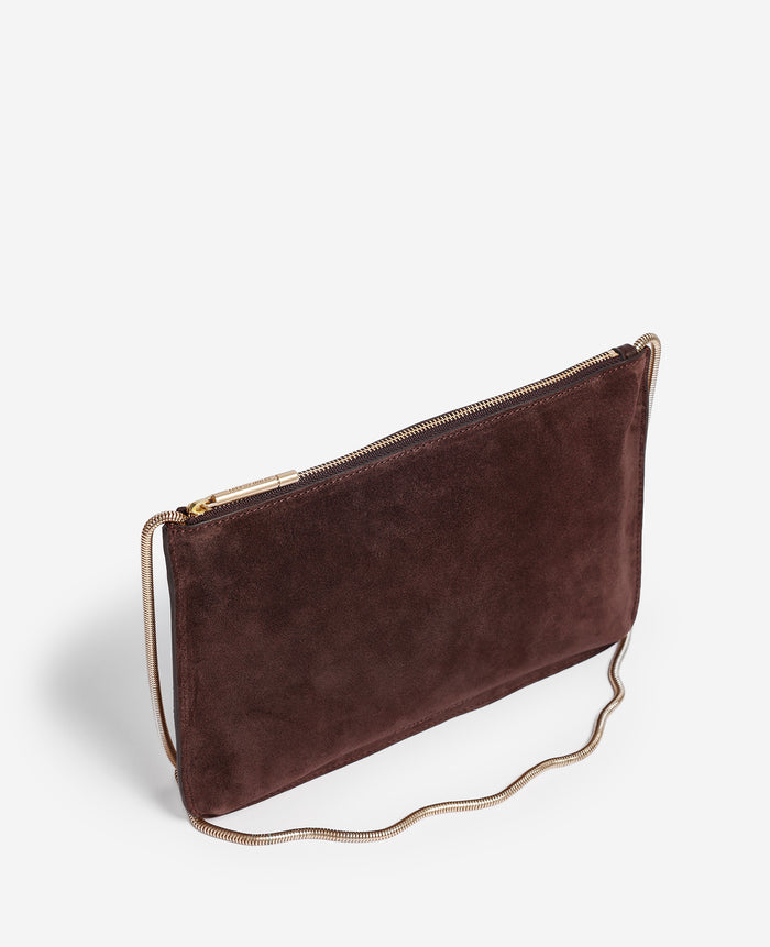 Highline Suede Disco Crossbody Bag
