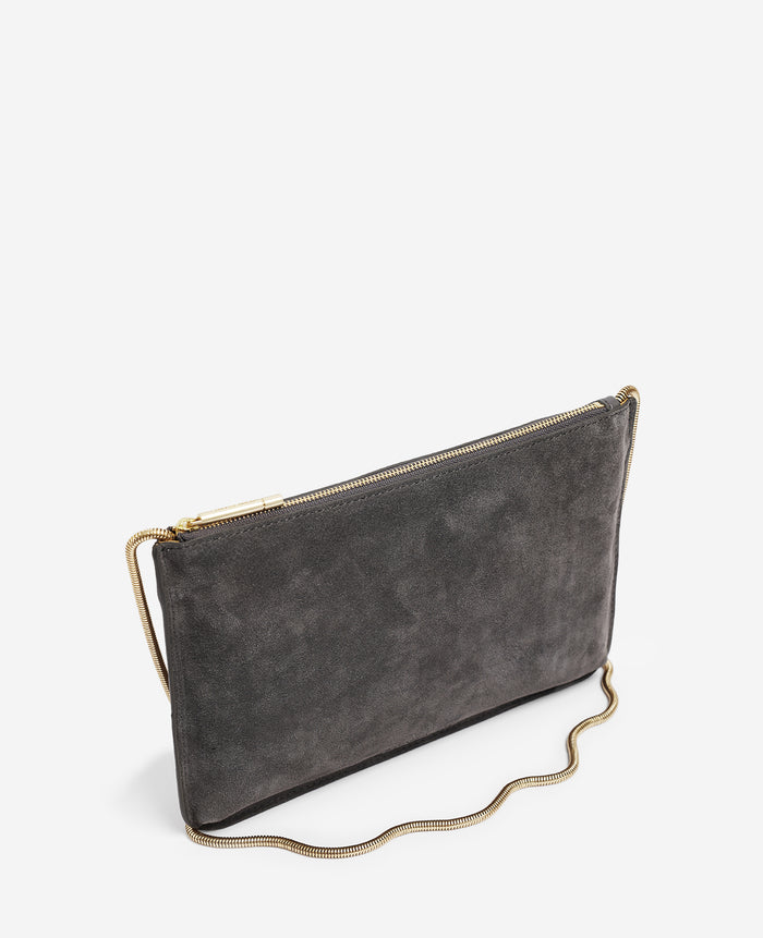 Highline Suede Disco Crossbody Bag