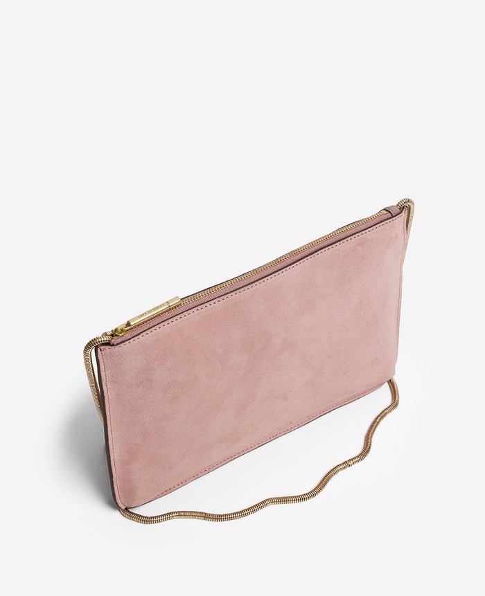 Highline Suede Disco Crossbody Bag