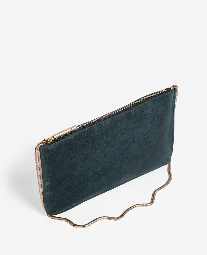Highline Suede Disco Crossbody Bag