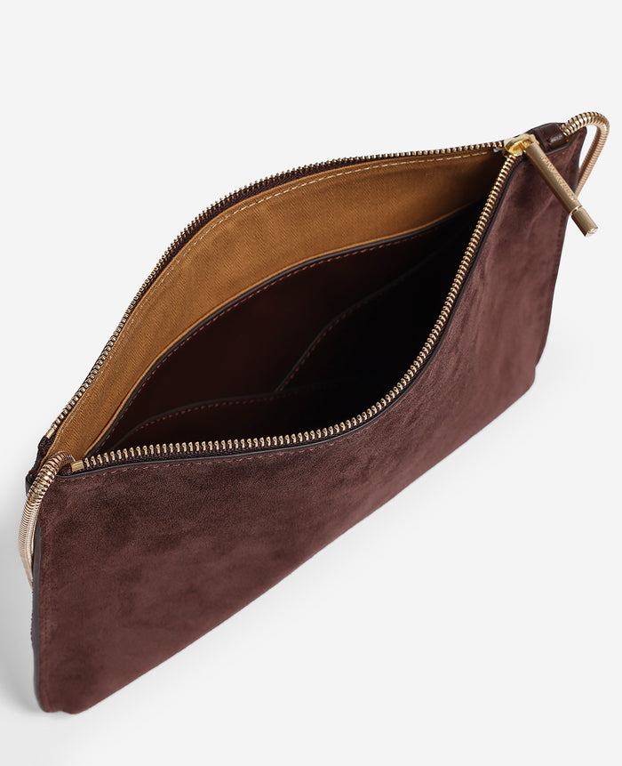 Highline Suede Disco Crossbody Bag