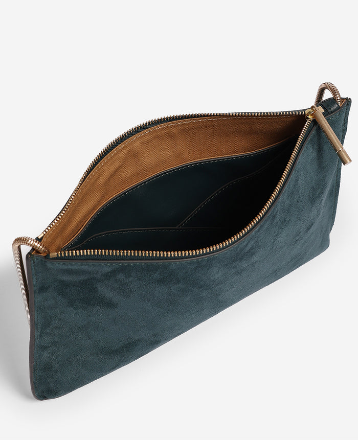 Highline Suede Disco Crossbody Bag