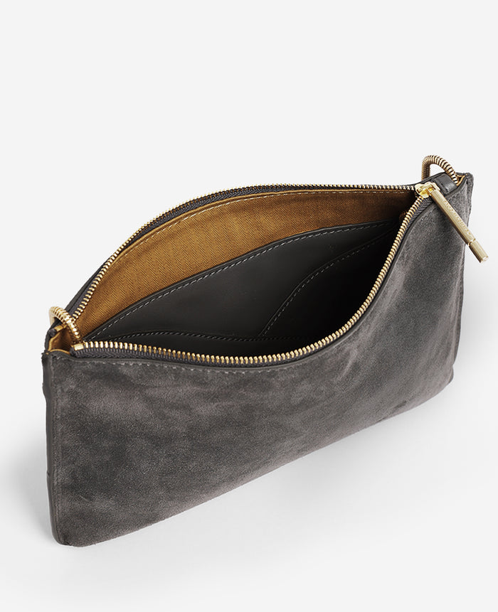 Highline Suede Disco Crossbody Bag