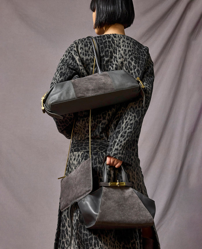 Highline Suede Disco Crossbody Bag