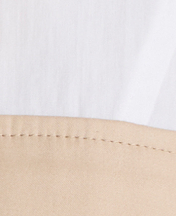 Hooded Sleeveless Button Front Top with Bubble Body