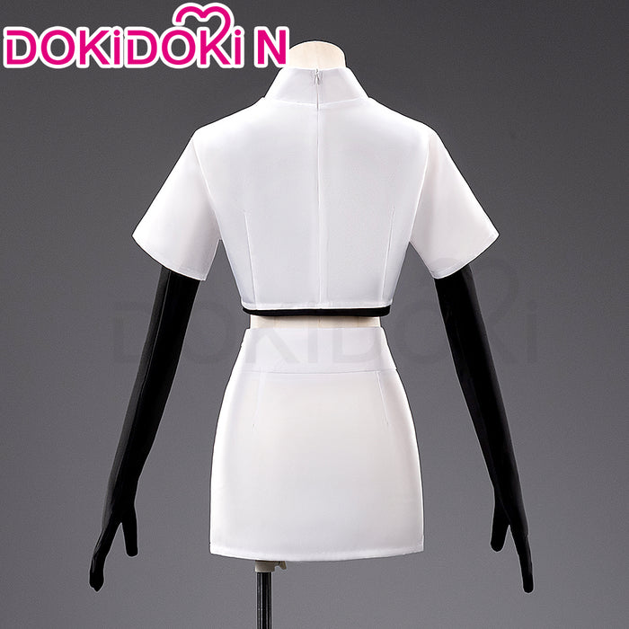 【In Stock】【Size XS-3XL】DokiDoki-N Anime Cosplay White Suit Dress Costume