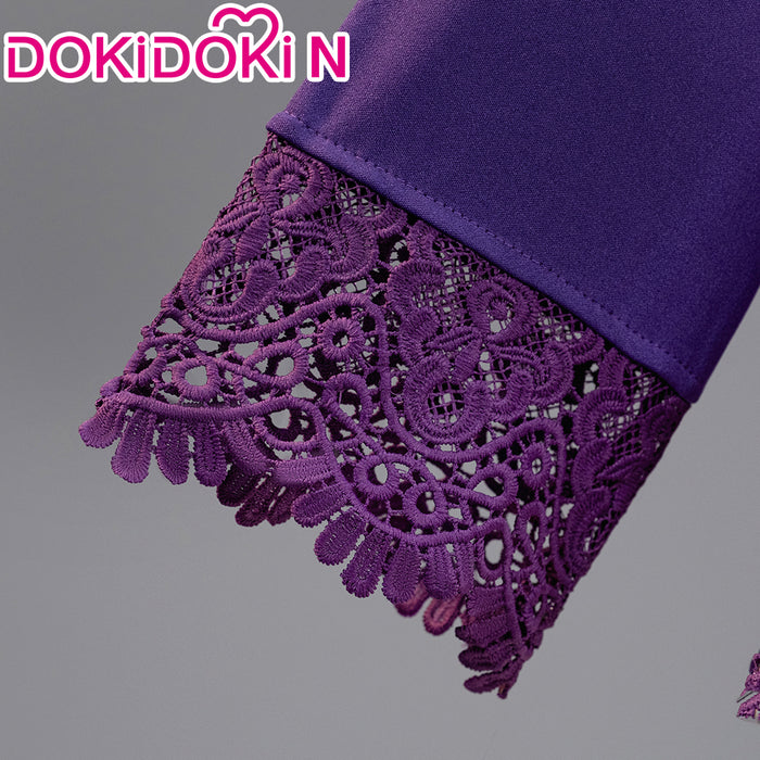 【In Stock】【Size XS-3XL】DokiDoki-N Anime Cosplay  Women Costume Purple Dress Suit