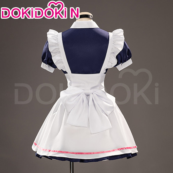 【In Stock】【Size XS-3XL】Dokidoki-N Anime DDD Cosplay Costume Maid Cute