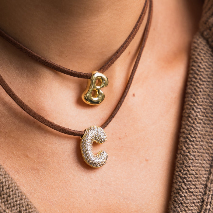 taudrey initial instinct necklace